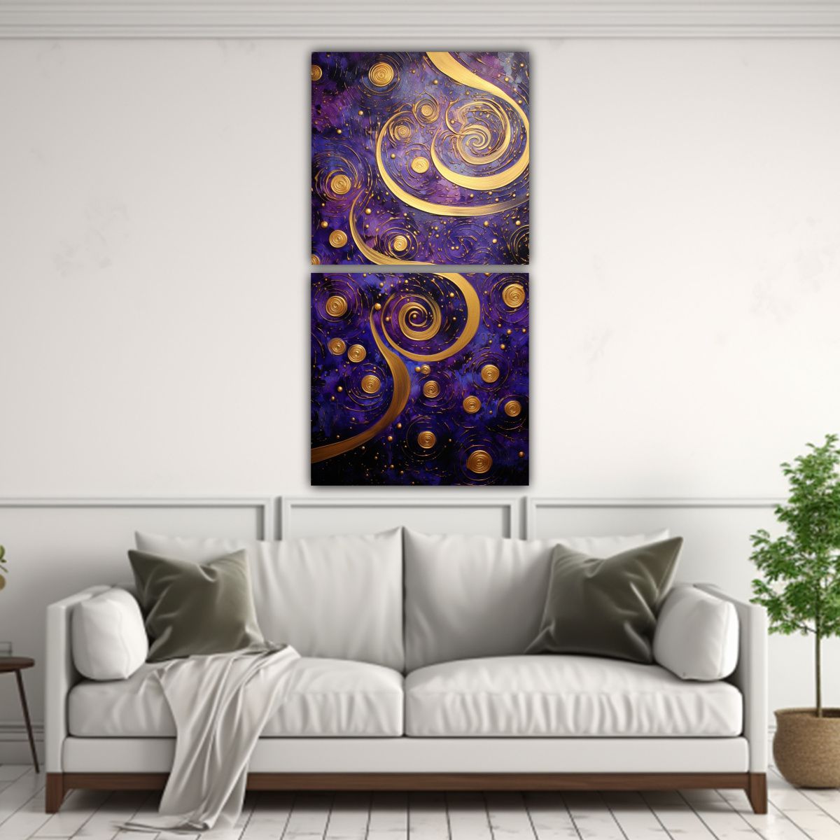 GENERICO - Pinturas Decorativas De Alta Calidad Con Armonía 50x100 Cm