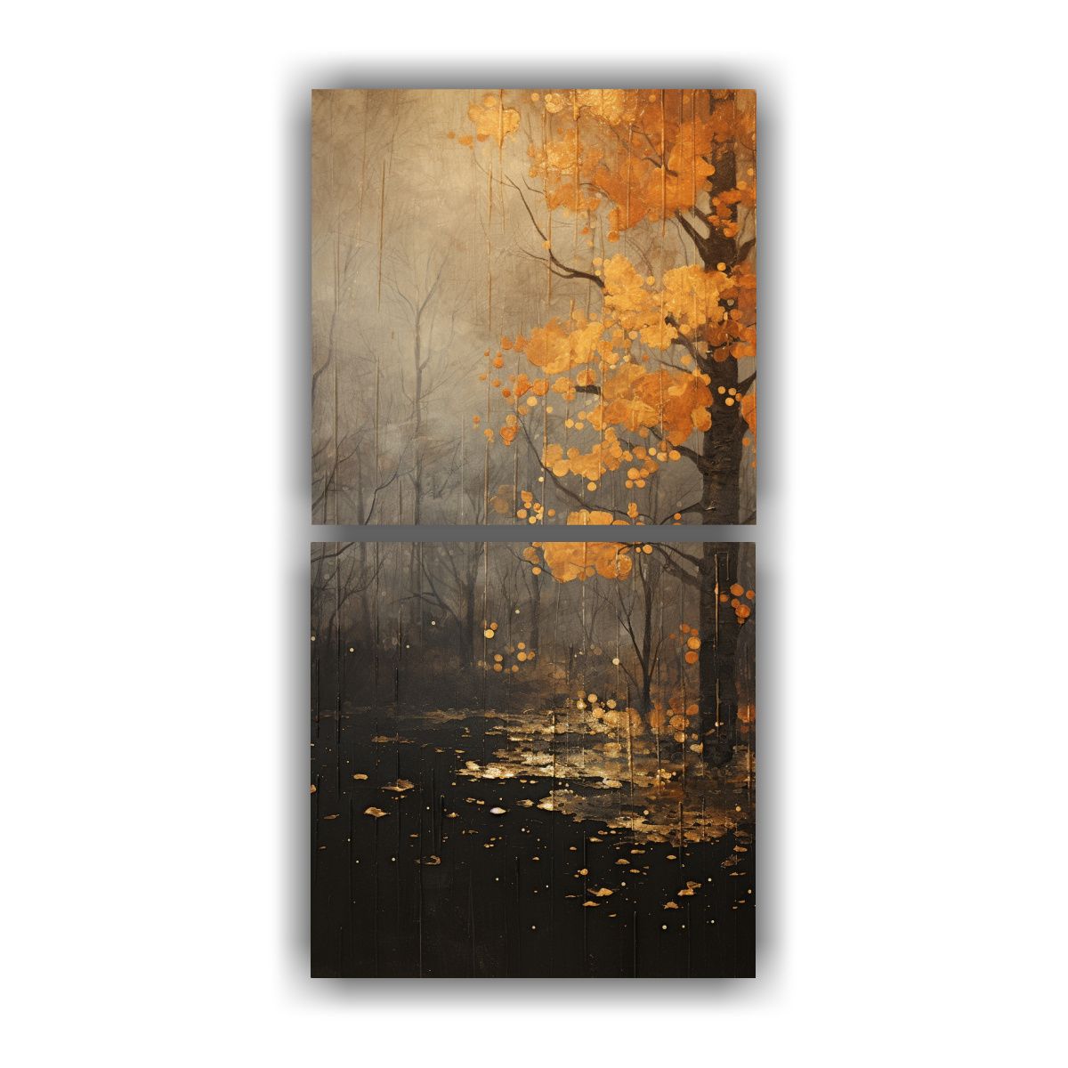 GENERICO - Pinturas Decorativas Belleza Abstracta De Un 20x40 Cm