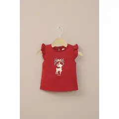 OPALINE - Polera roja de niña