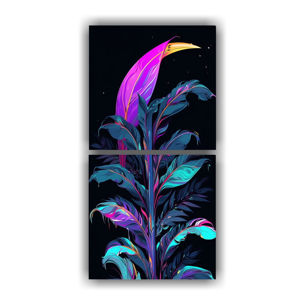 GENERICO - Cuadro Espectacular De Un Árbol De Plátano En 30x60 Cm