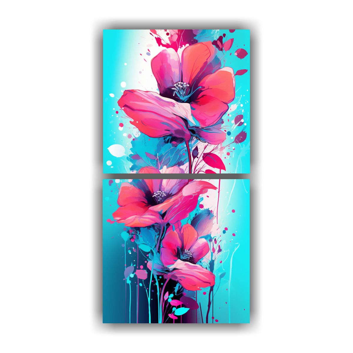 GENERICO - Pinturas Decorativas En Estilo Neonoir Con Imagen 60x120 Cm