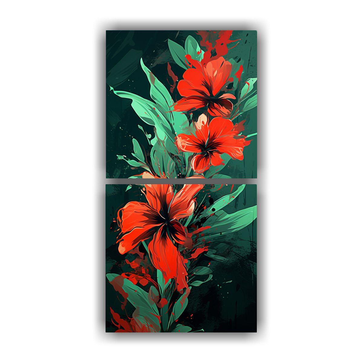 GENERICO - Pinturas Decorativas En Estilo Neonoir 30x60 Cm