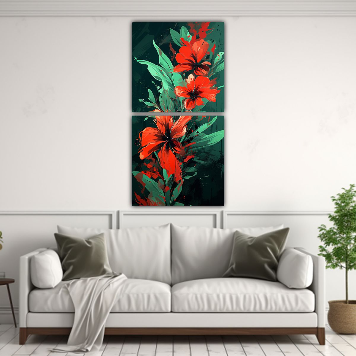 GENERICO - Pinturas Decorativas En Estilo Neonoir 30x60 Cm
