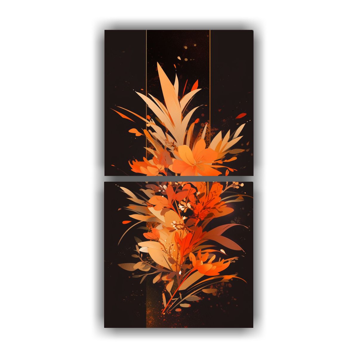 GENERICO - Pinturas Decorativas De Inspiración Cálida En 50x100 Cm