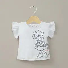 OPALINE - Polera blanca disney de niña
