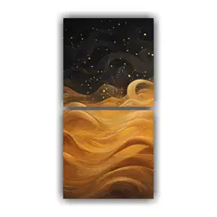 GENERICO - Paisaje Majestuoso Dunas Del Desierto árabe 50x100 Cm