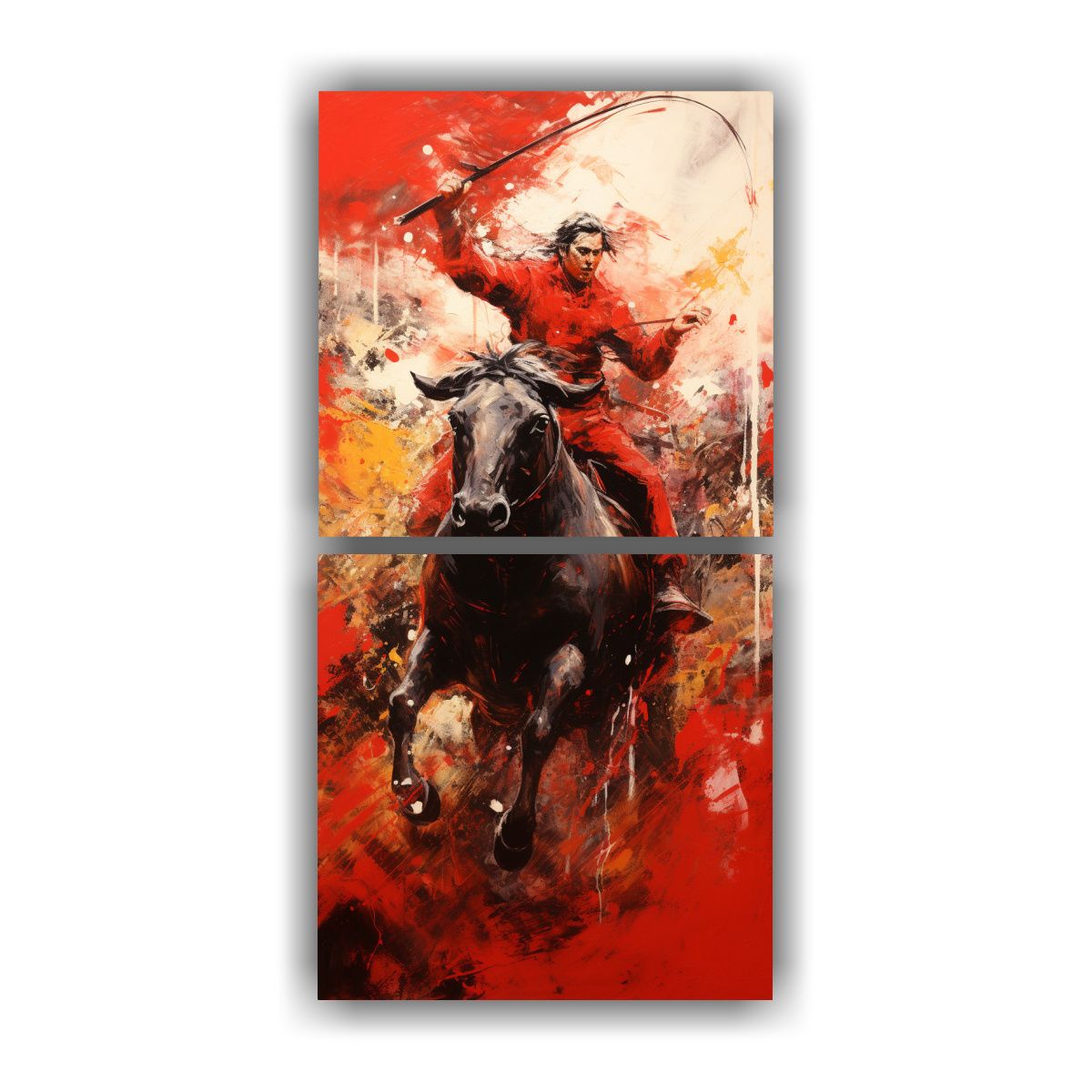 GENERICO - Pinturas De Decoración Con Líneas Finas Y 50x100 Cm