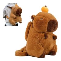 Mochila Capibara Backpack Carpicho Capybara Peluche 35 Cm