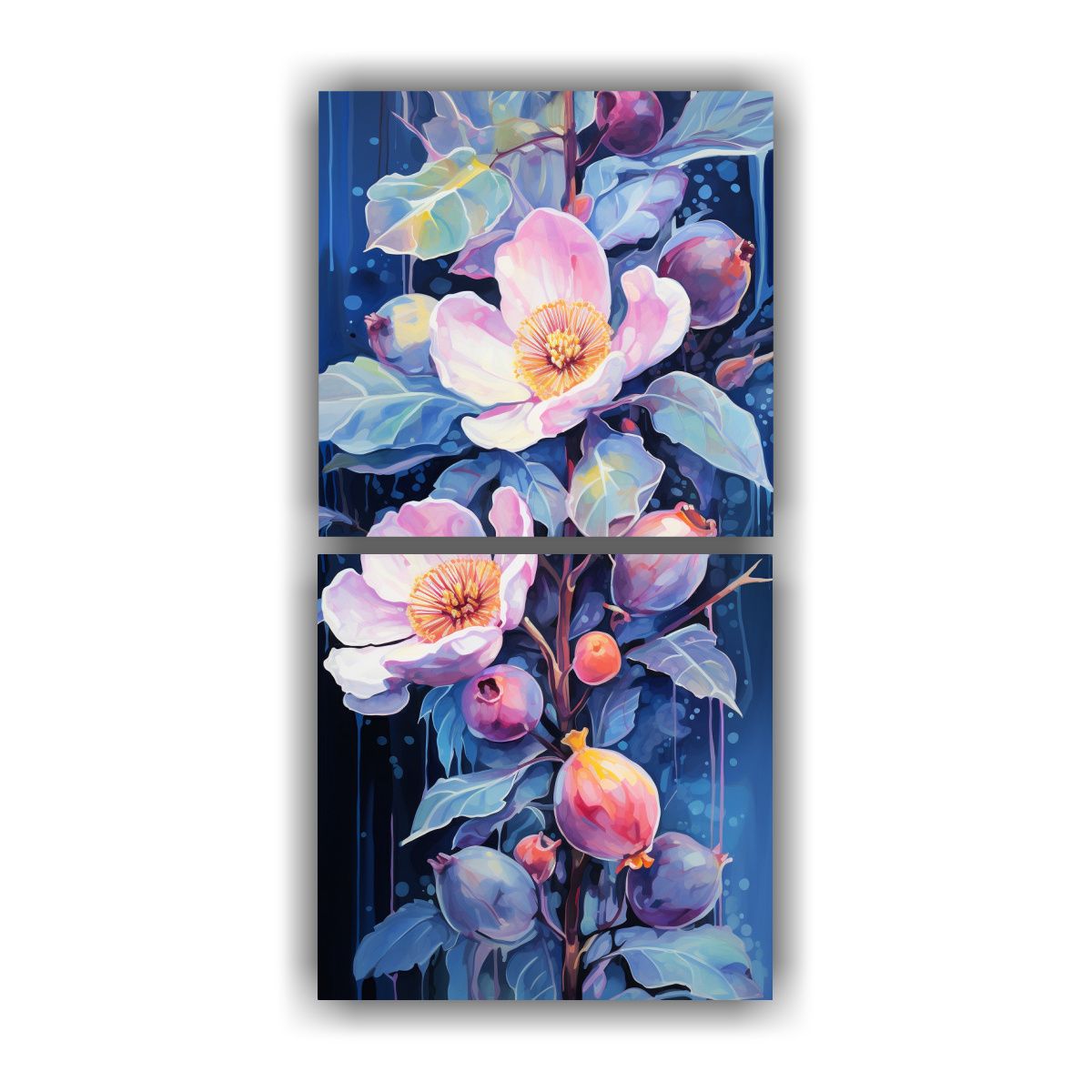 GENERICO - Cuadro De Alta Calidad Figura De Árbol En 20x40 Cm