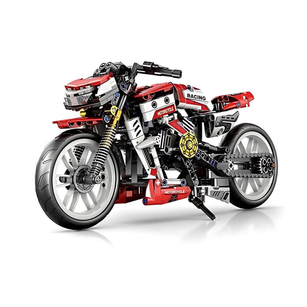 MOBIL - Moto Naked Deportiva Set De Construcción 467 Piezas