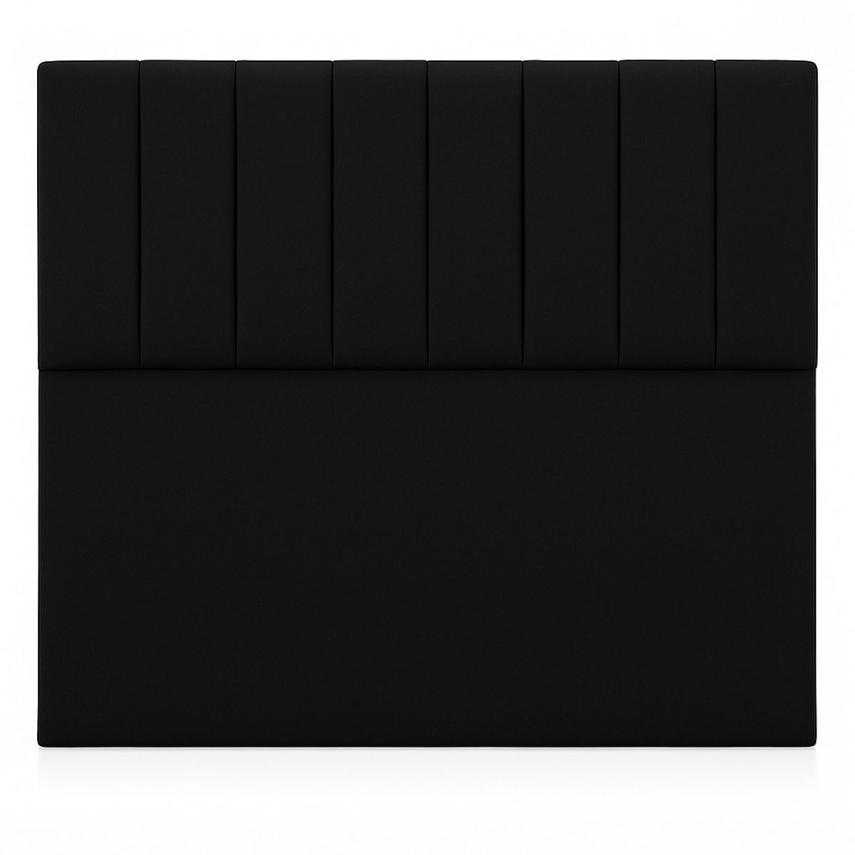 GENERICO - Respaldo De Cama 1.5 Plazas Turín Negro