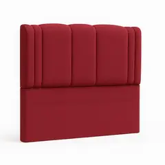 GENERICO - Respaldo De Cama 1.5 Plazas Milano Burdeo
