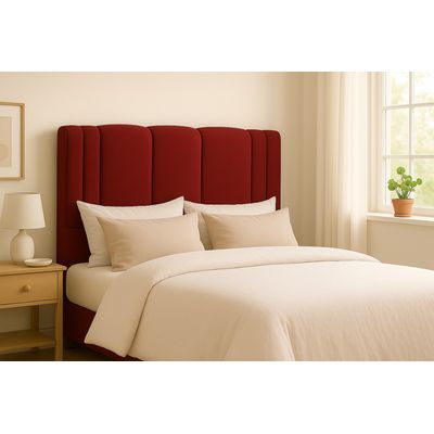 Imagen 2 del producto Respaldo De Cama 1.5 Plazas Milano Burdeo