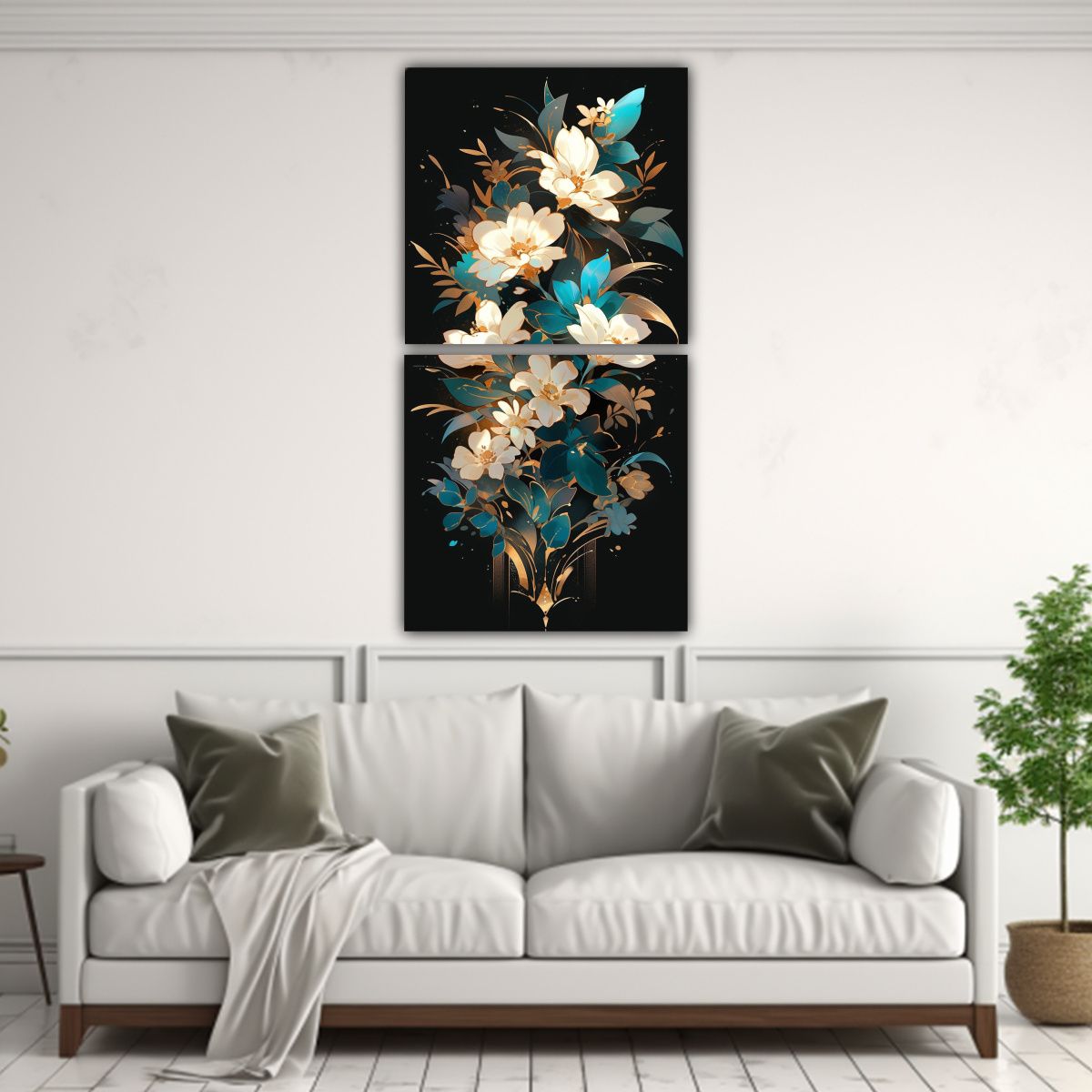GENERICO - Pinturas Decorativas En Tela Canvas Con 20x40 Cm