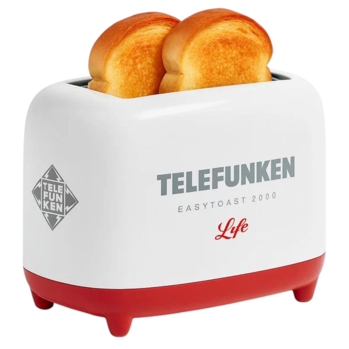 TELEFUNKEN - Tostadora de Pan Dual 3en1 720W  EasyToast-2000