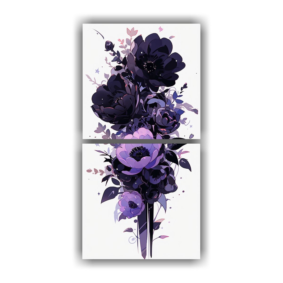 GENERICO - Pinturas Decorativas En Lienzo De Estilo Neonoir 60x120 Cm