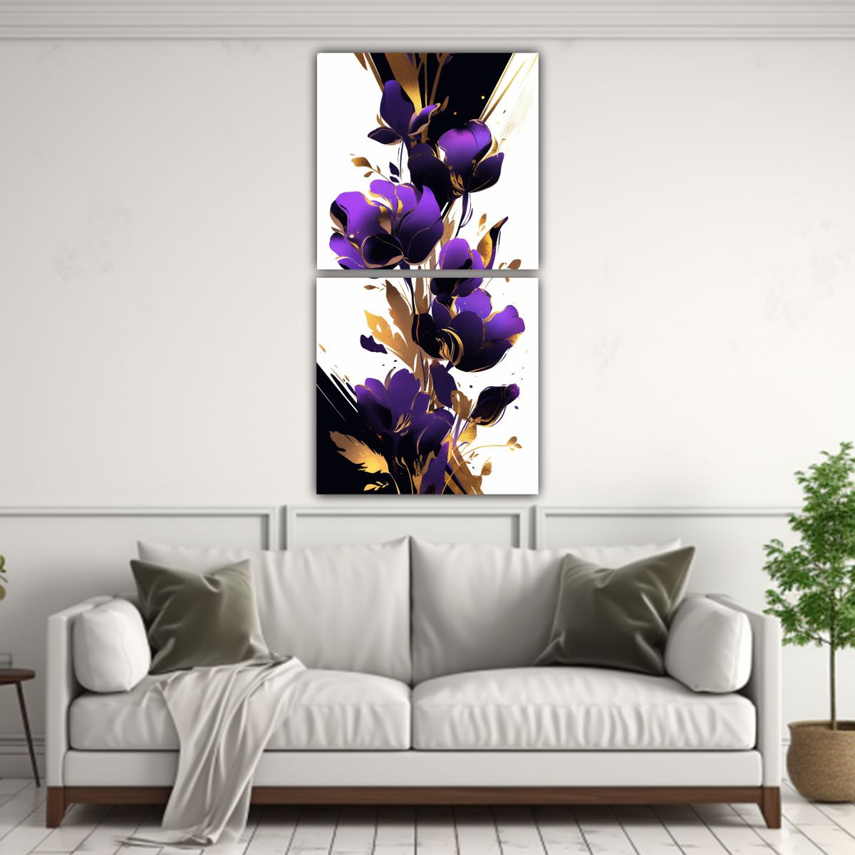 GENERICO - Pinturas Decorativas Con Diseño Bonito En 50x100 Cm