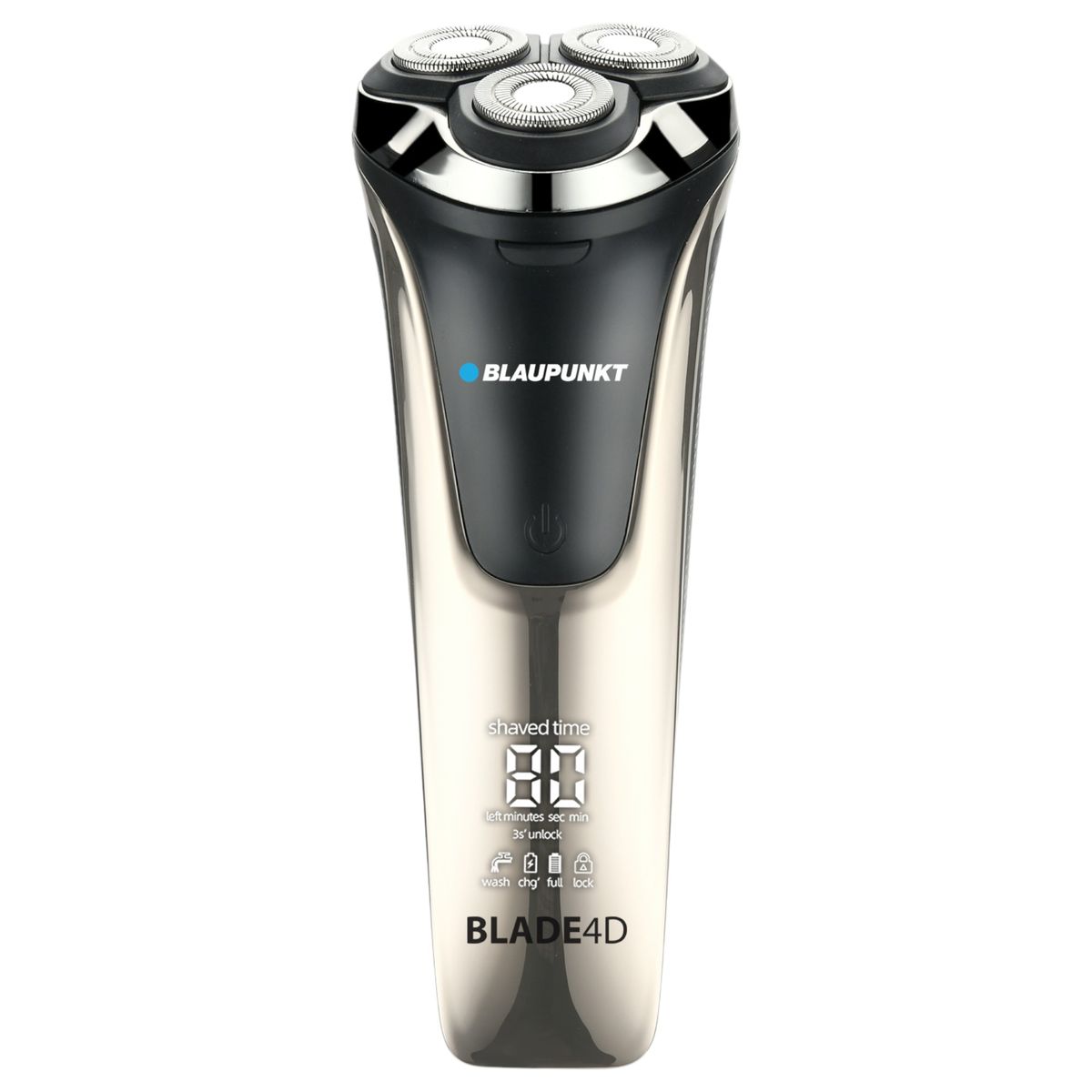 BLAUPUNKT - Afeitadora Rotativa Recargable Blaupunkt Blade 4D USB