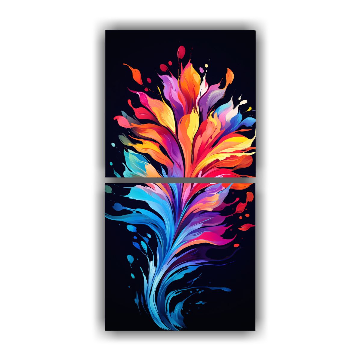 GENERICO - Pinturas Decorativas Vintage Estilo Neonoir 60x120 Cm