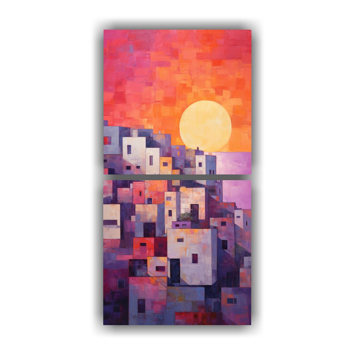 GENERICO - Composiciones Intenso De La Calidez De Un 40x80 Cm