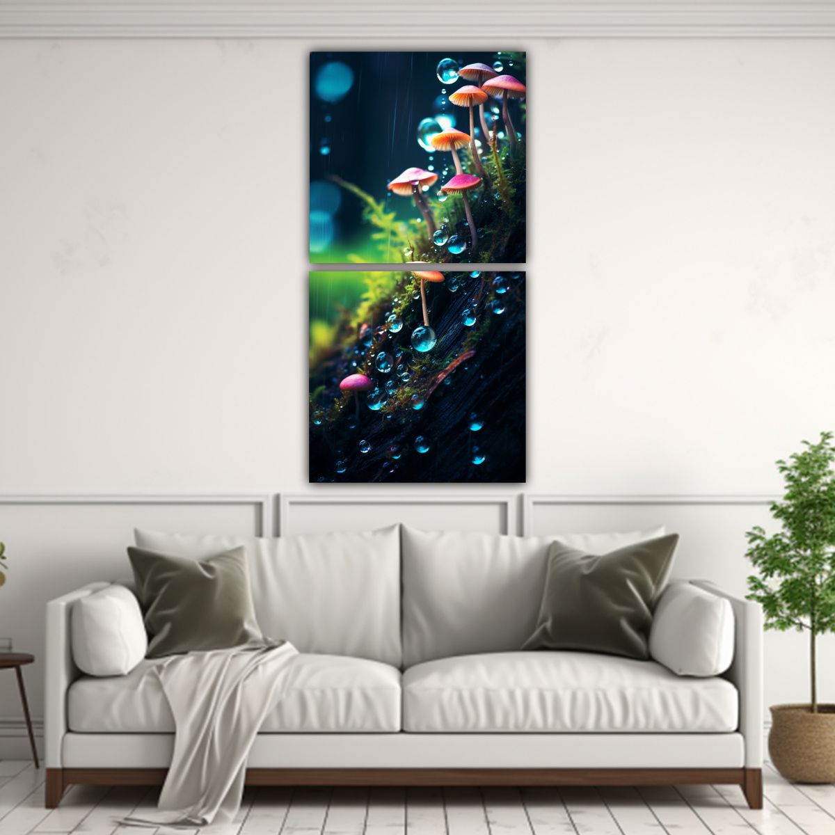 GENERICO - Pinturas Decorativas De El Encantador Poder De 20x40 Cm