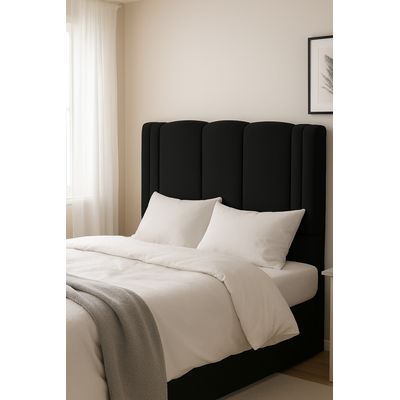 Imagen 2 del producto Respaldo De Cama 1.5 Plazas Milano Negro