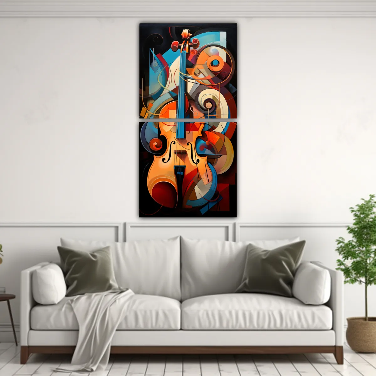 GENERICO - Pinturas Decorativas De Efecto Visual Fusión 60x120 Cm