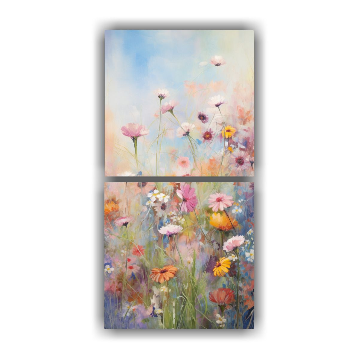 GENERICO - Pinturas Decorativas De Acuarela Lineales 30x60 Cm