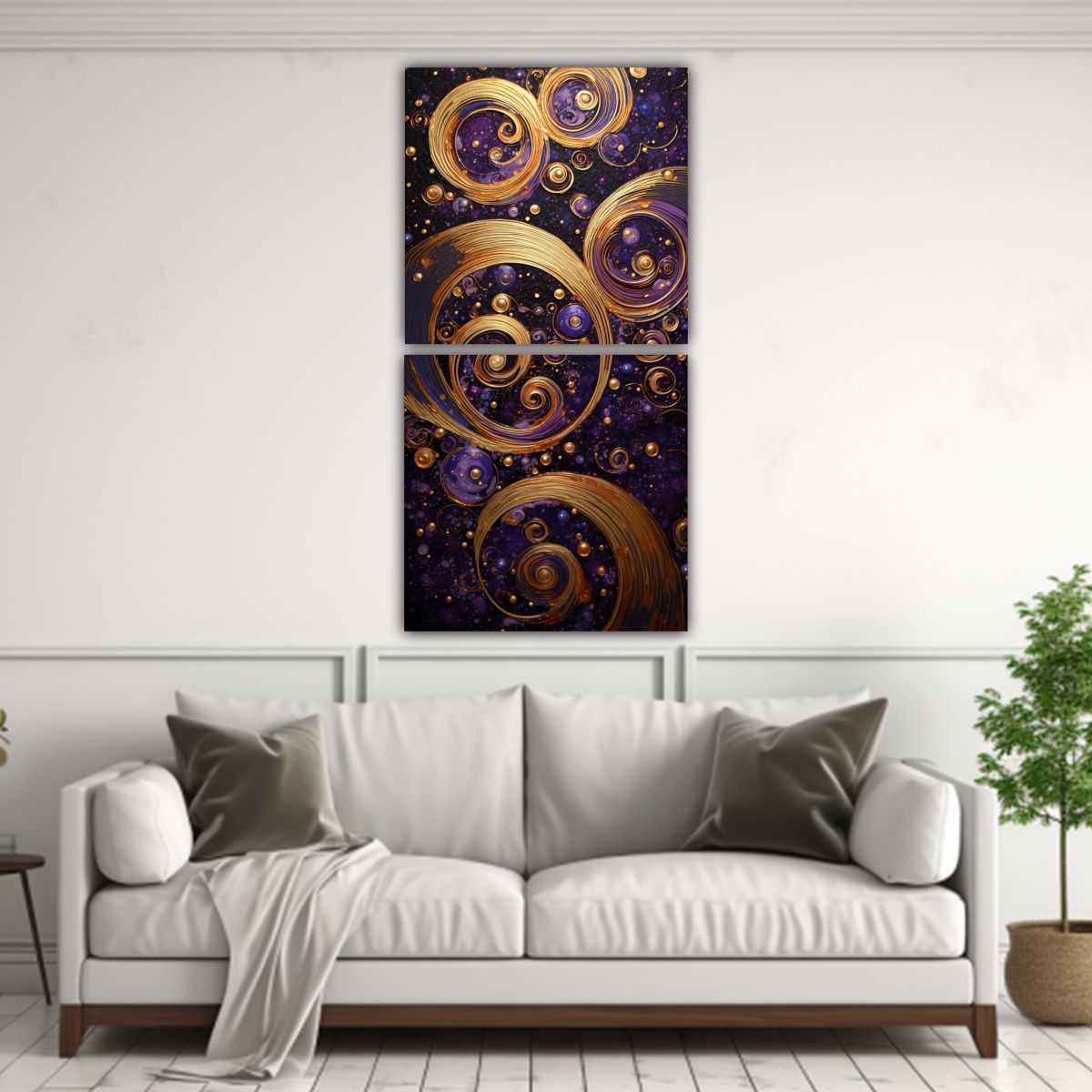 GENERICO - Pinturas Decorativas De Arte Vanguardista En 30x60 Cm