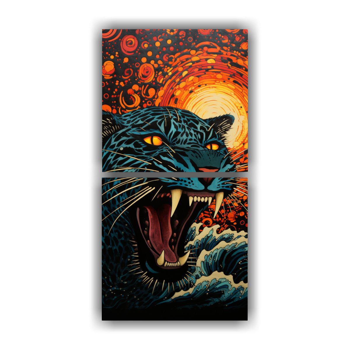 GENERICO - Pinturas De Decoración Desert Twilight El Feroz 20x40 Cm