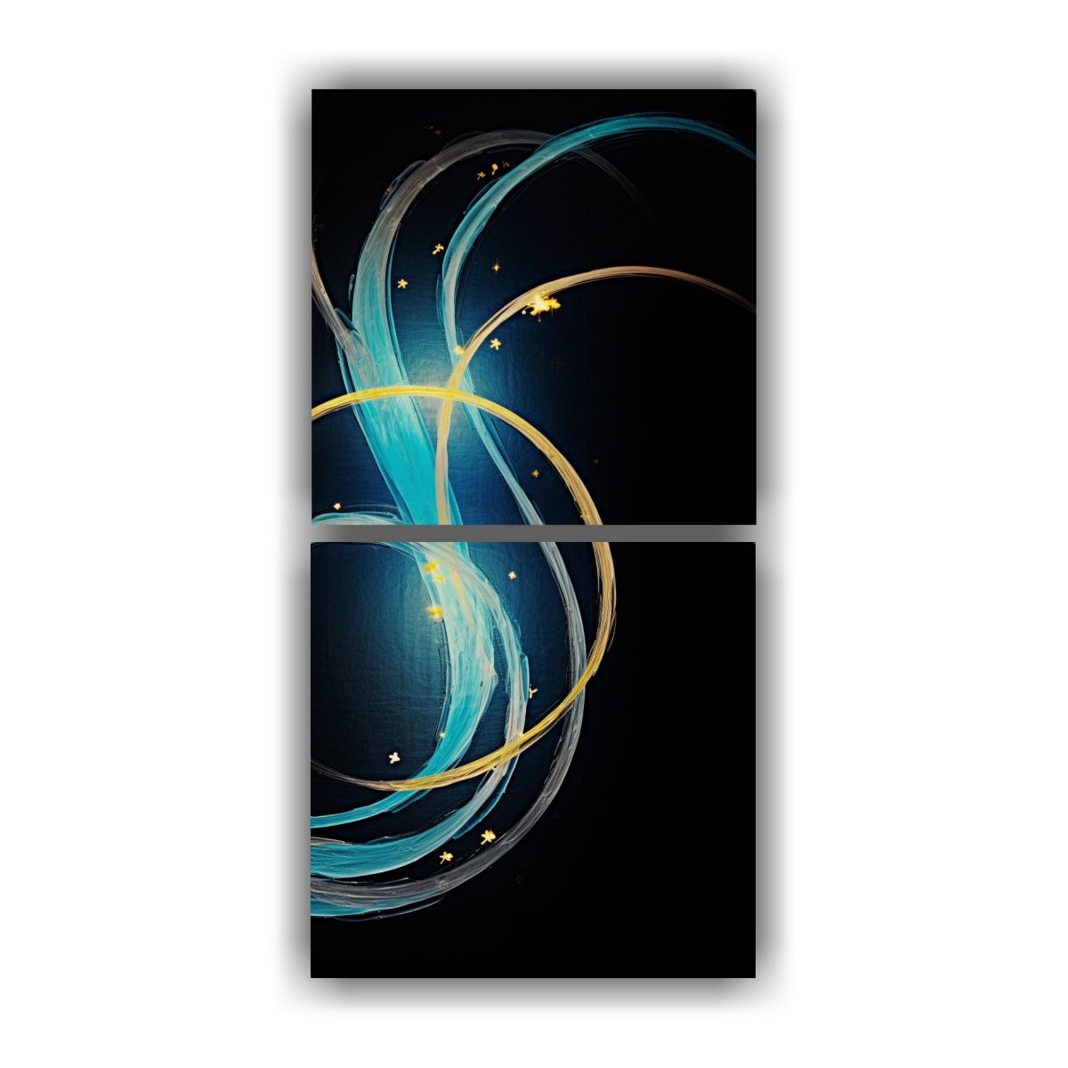 GENERICO - Cuadros Decorativos Luminosos De Lienzos Vintage 20x40 Cm