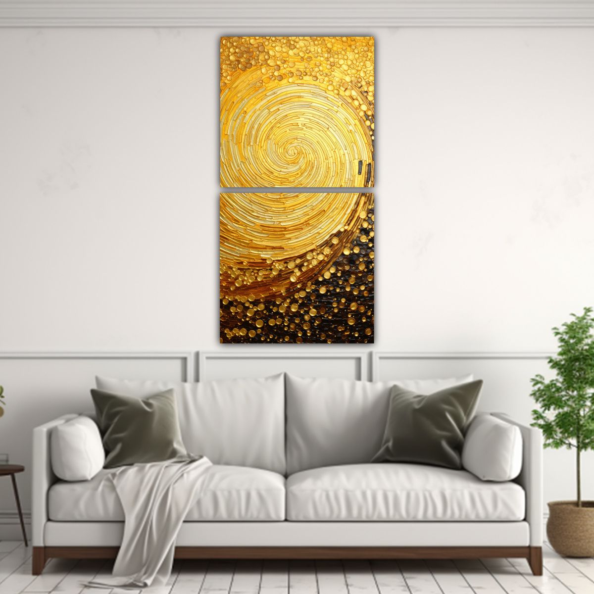 GENERICO - Pinturas Decorativas Estilo Estrellados En Punto 50x100 Cm