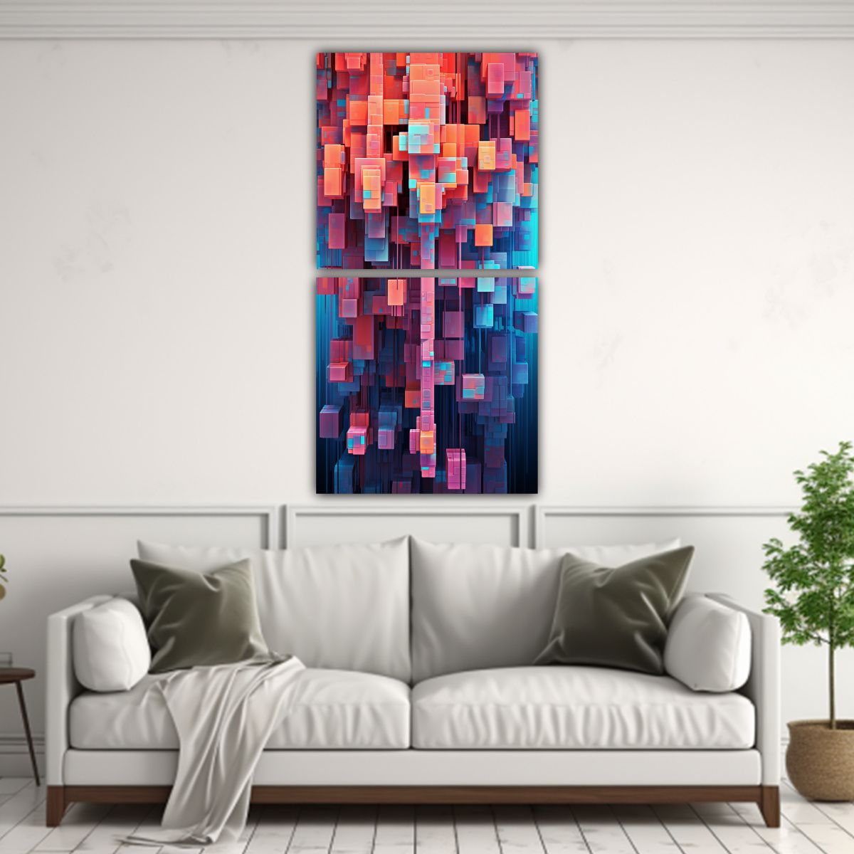 GENERICO - Lienzos Creativa Vision Pinturas Decorativas De 30x60 Cm