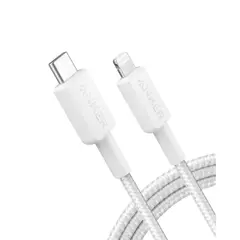 ANKER - 322 Cable USB-C a Lightning 0.9 m PowerLine 60 W Blanco