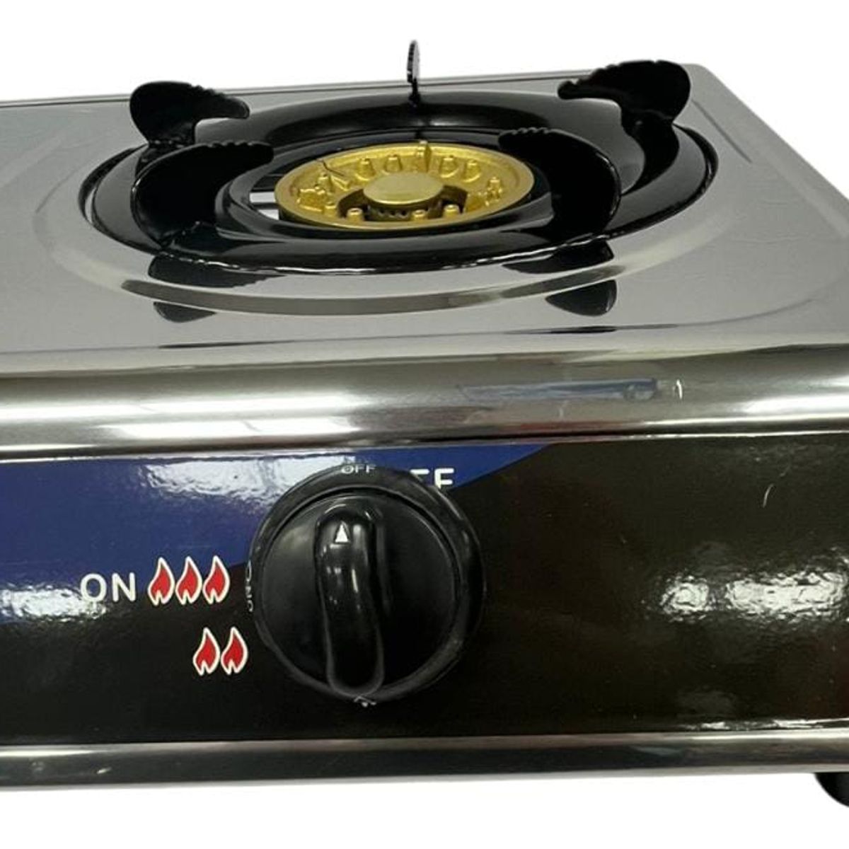 GENERICO - Cocina Encimera A Gas 2 Platos Aluminio