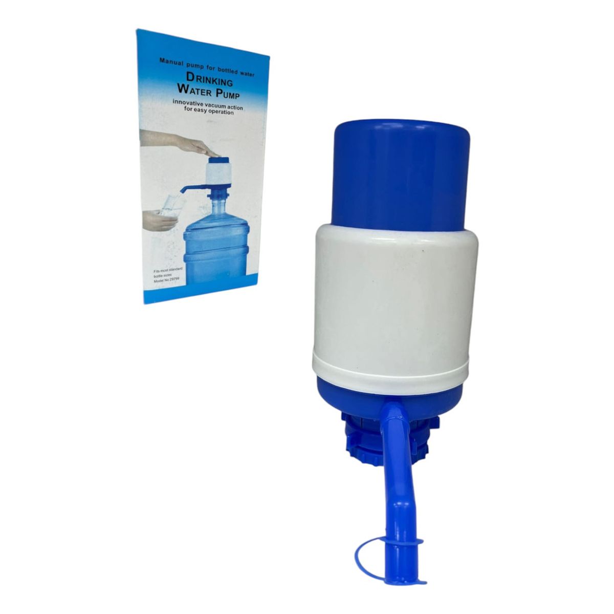 GENERICO - Dispensador De Agua Para Bidón De 10 A 20 Lt Bomba Manual