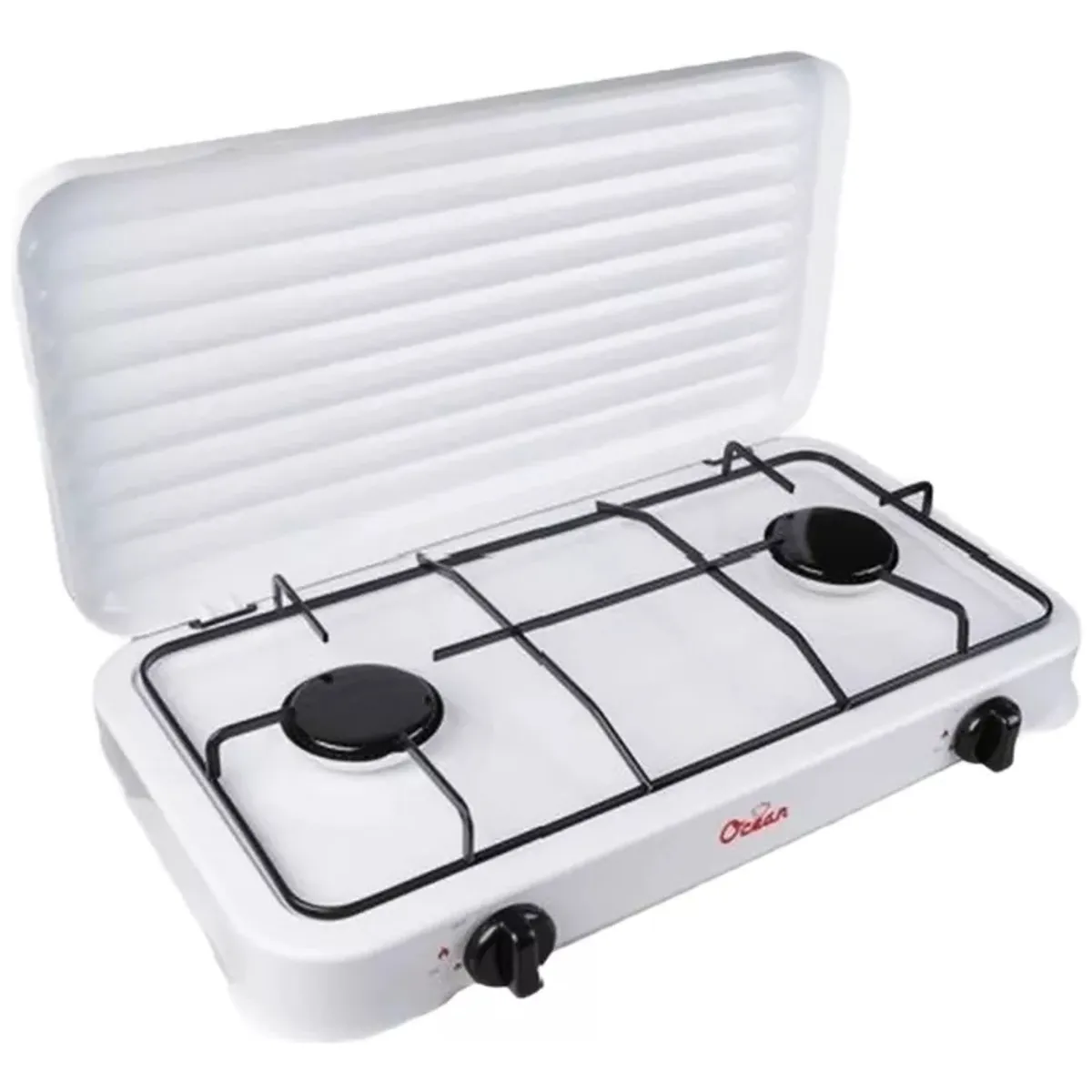 GENERICO - Cocinilla Encimera A Gas 2 Quemadores