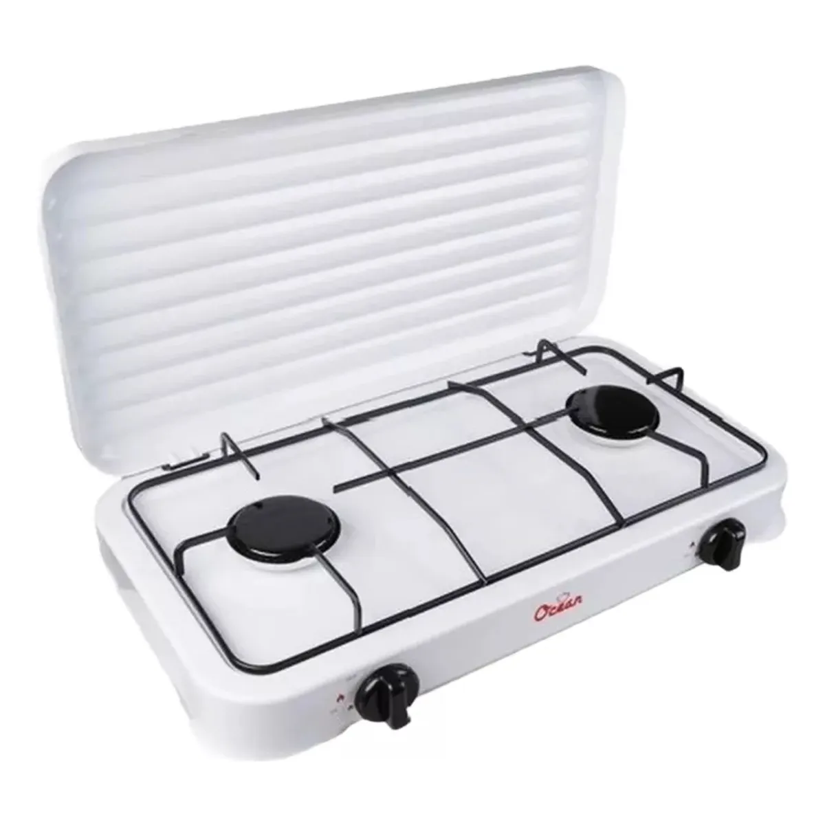 GENERICO - Cocinilla Encimera A Gas 2 Quemadores