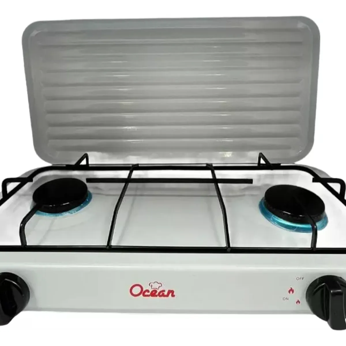 GENERICO - Cocinilla Encimera A Gas 2 Quemadores