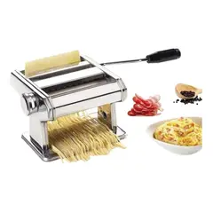 GENERICO - Maquina Para Pastas Fideos Manual Acero Inoxidable