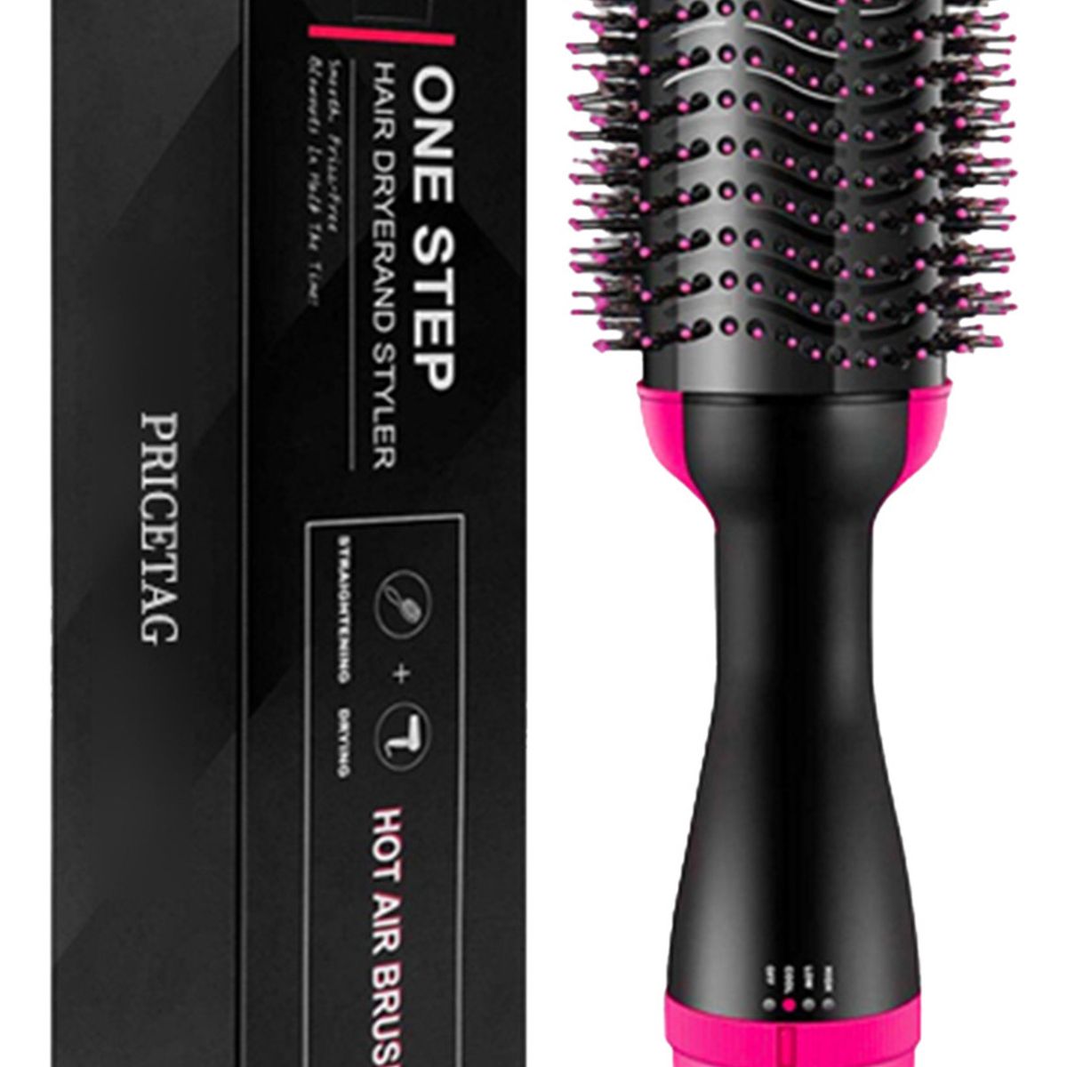 GENERICO - Cepillo Alisador Secador One Step 3 En 1