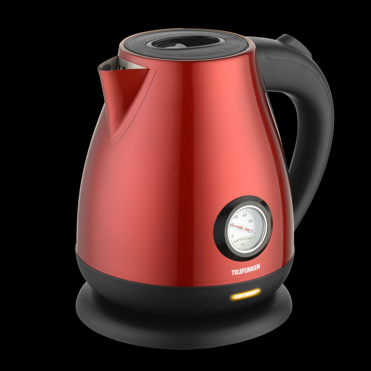 TELEFUNKEN - Hervidor Stainless Steel 1.7 LT con Termometro 2200W TF-PE900…