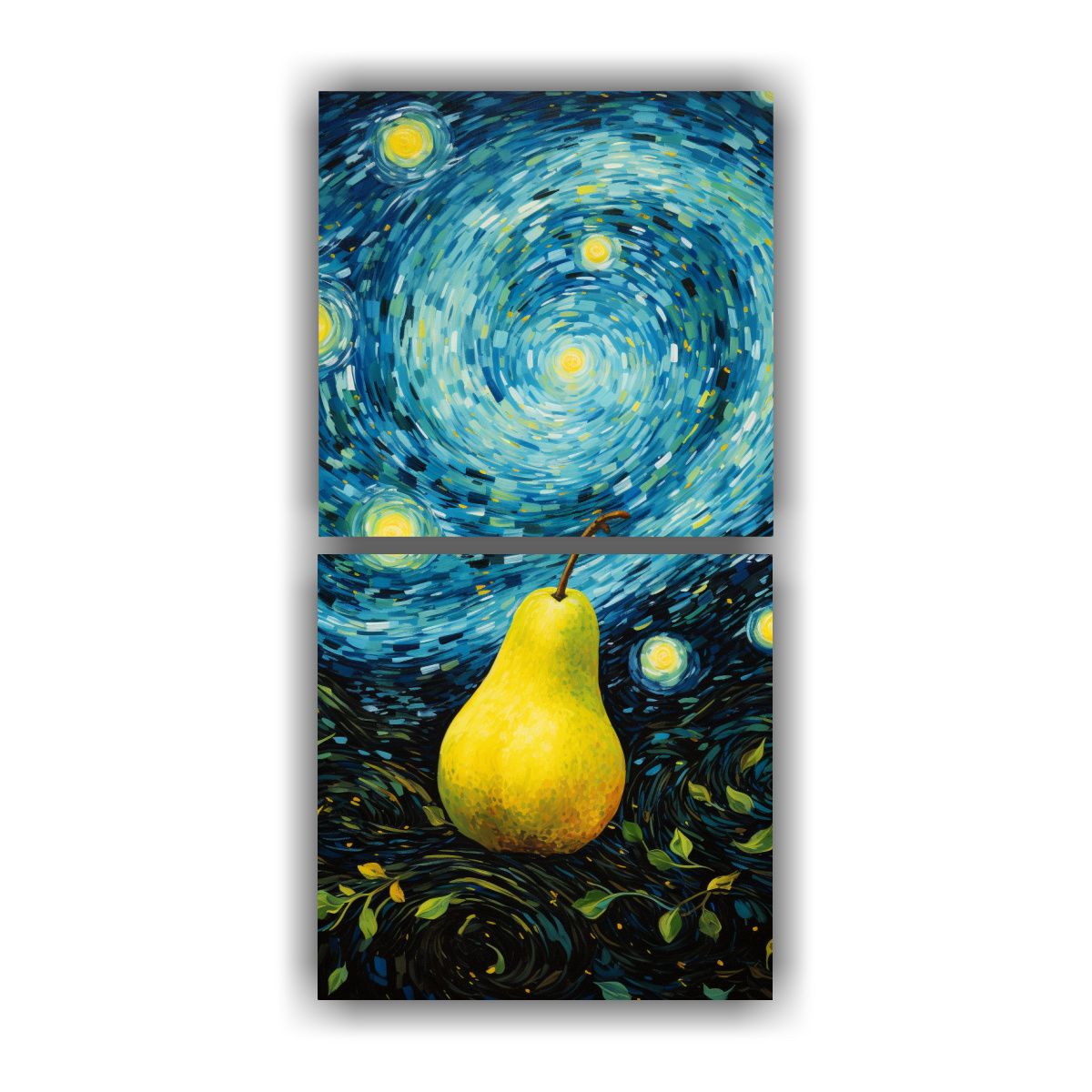 GENERICO - Pintura De Decoración Inspirada En La Fruta De 20x40 Cm