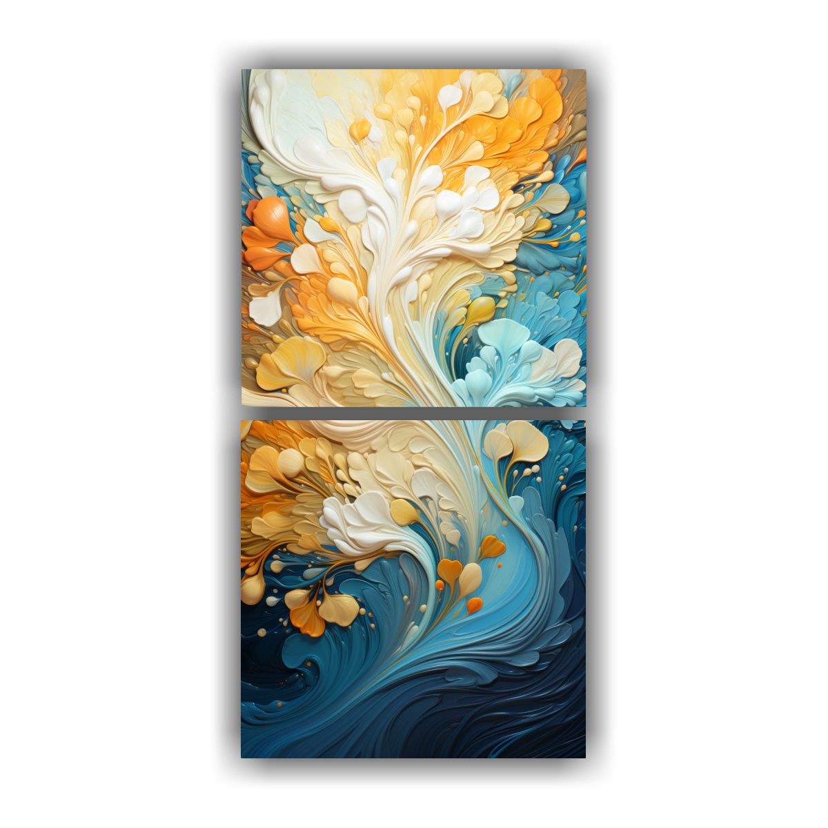 GENERICO - Pinturas Decorativas Con Esquema De Textura Funky 60x120 Cm