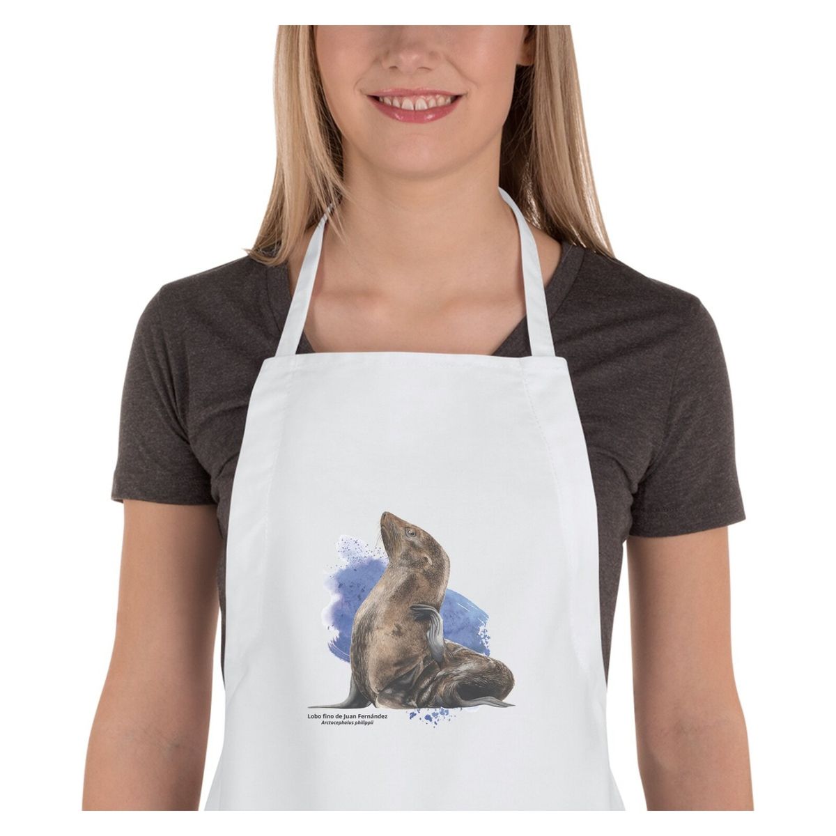 BENDITO - Delantal Lobo Juan Fernandez
