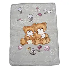 GENERICO - Frazada suave para bebé ositos 00239