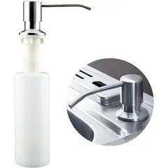 KUANGYE - Dispensador De Lavalozas 500ml Color Plateado