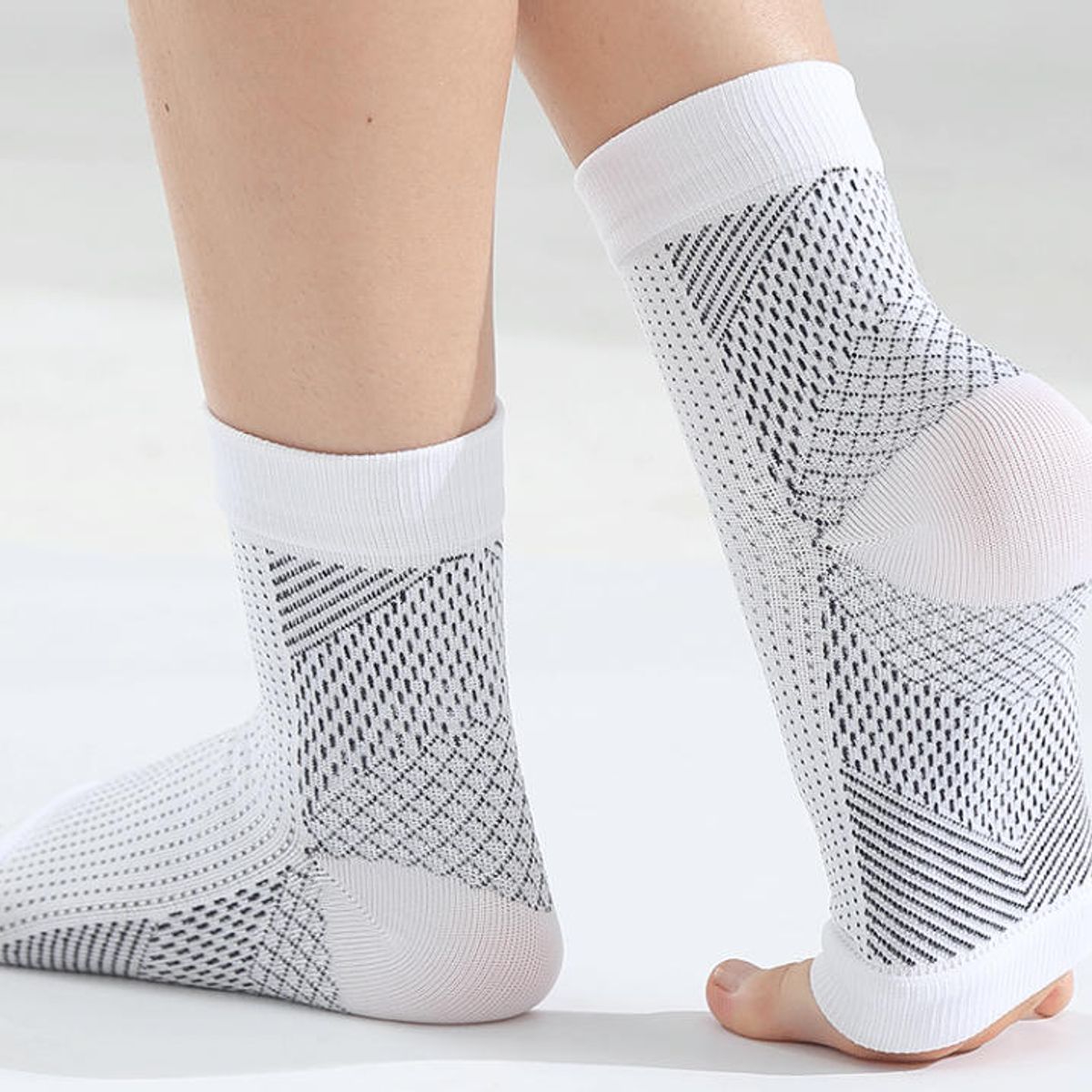 ATURE - Calcetines De Compresión Elásticos Para Correr 4 Pares