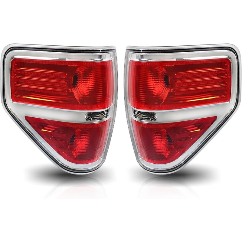 KUANGYE - Luz Trasera Compatible Con Ford F150 Pickup 2009 a 2014