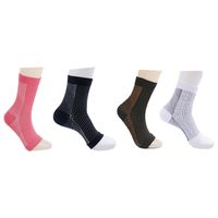 Calcetines De Compresión Elásticos Para Correr 4 Pares